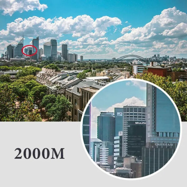Бінокль 40х22 HD 2000м с чохлом - Зображення 7