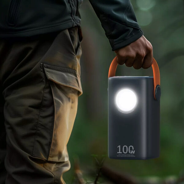 Потужний повербанк 60000mAh 100W Remax 2xType-C/3xUSB з ліхтарем - Зображення 9
