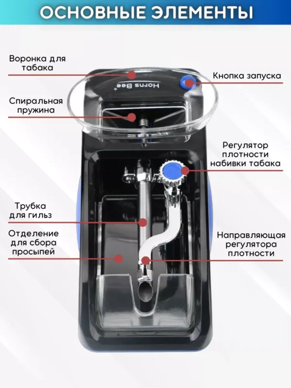 Машинка для набивання сигаретних гільз - Зображення 3